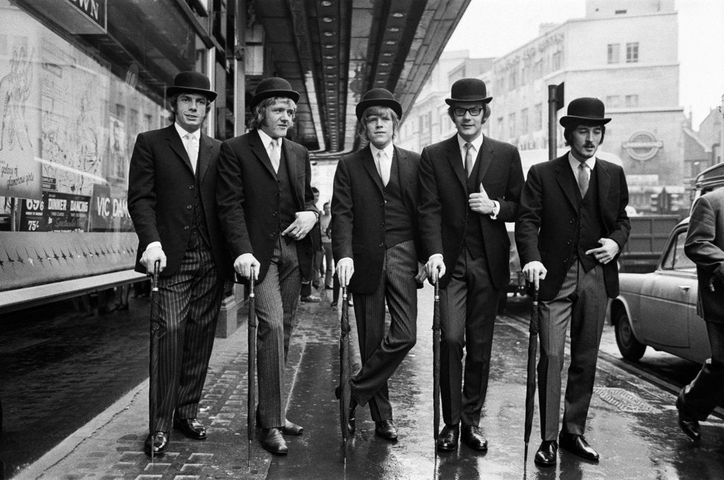 Detail of Hermans Hermits 1969 by Julian Brown