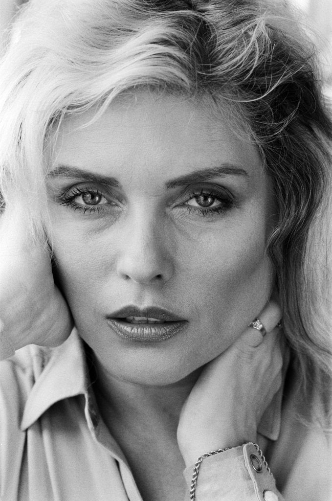 Detail of Debbie Harry, 1987 by Doreen Spooner