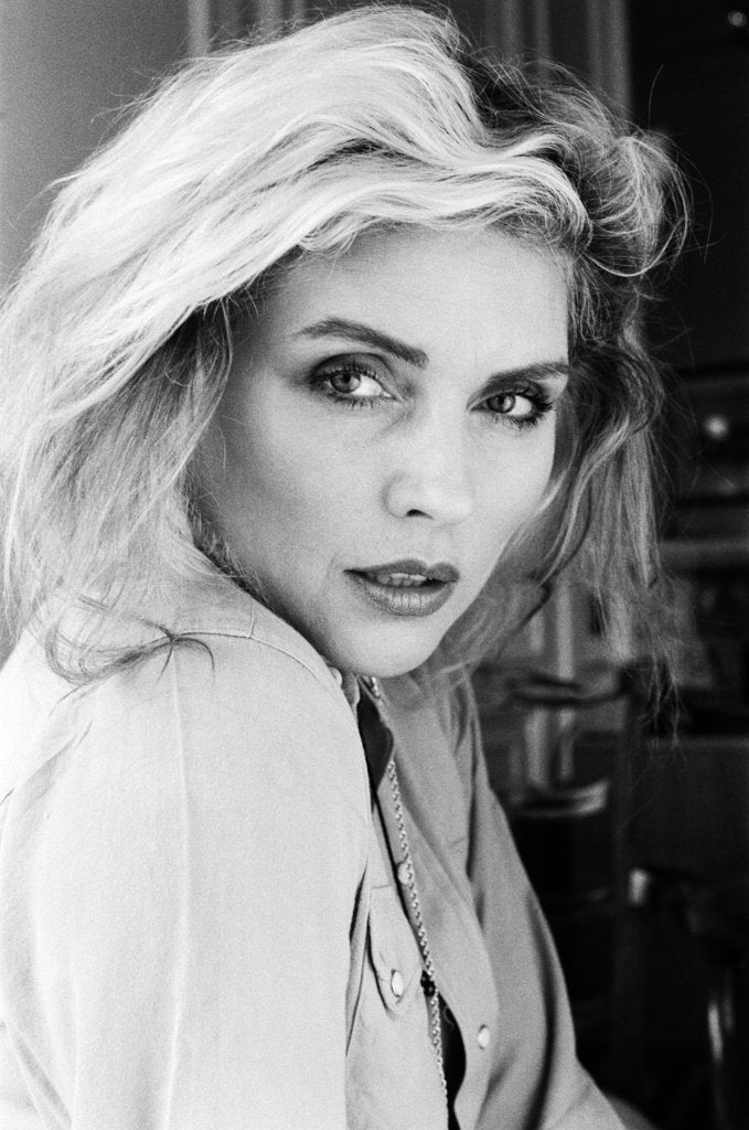 Detail of Debbie Harry, 1987 by Doreen Spooner