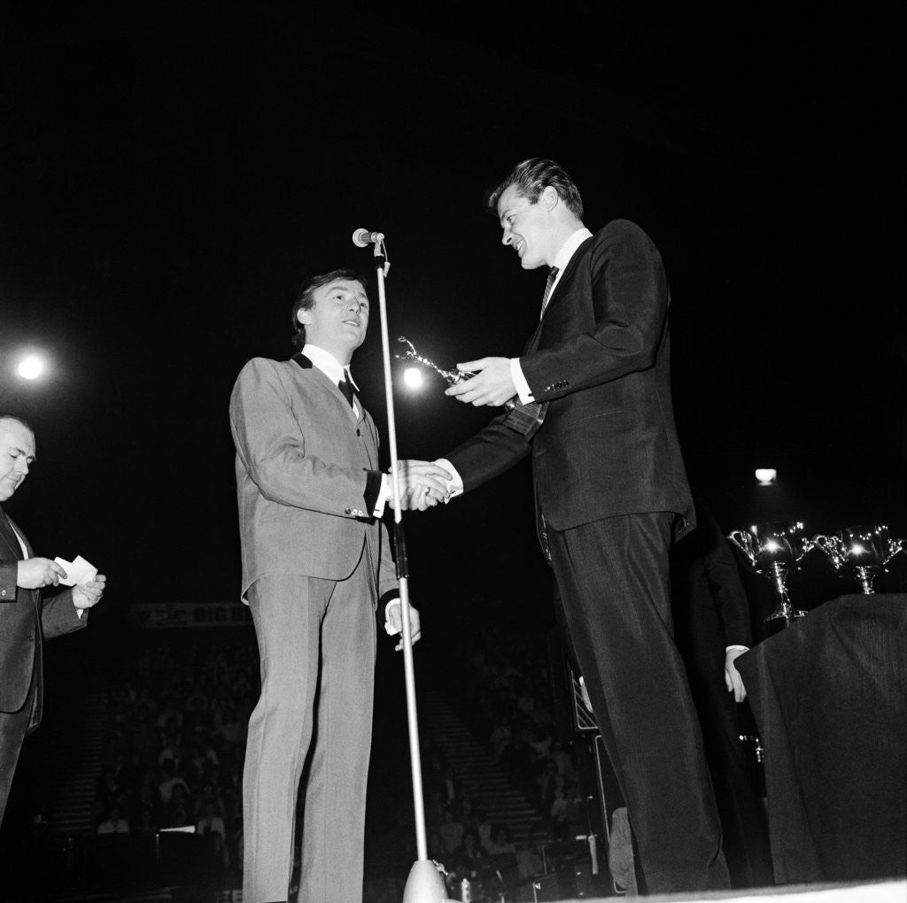 Detail of Freddie and the Dreamers 1964 by Cyril Maitland