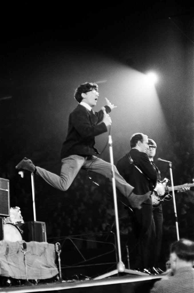 Detail of Freddie and the Dreamers 1964 by Cyril Maitland