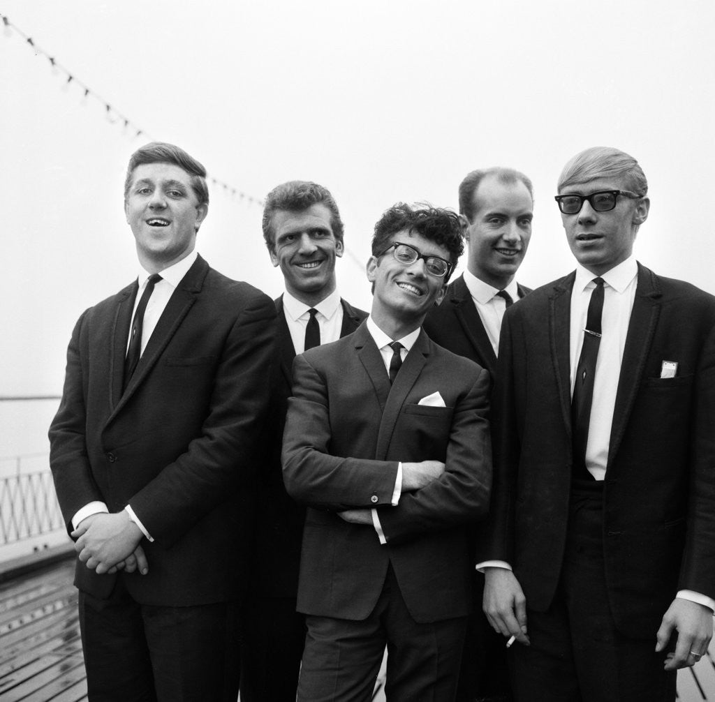 Detail of Freddie and the Dreamers 1963 by Bela Zola