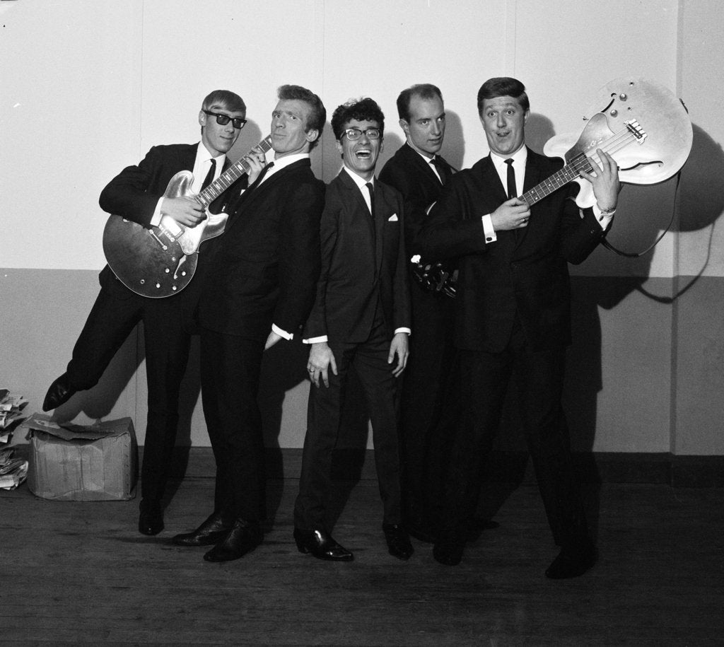 Detail of Freddie and the Dreamers 1963 by Bela Zola