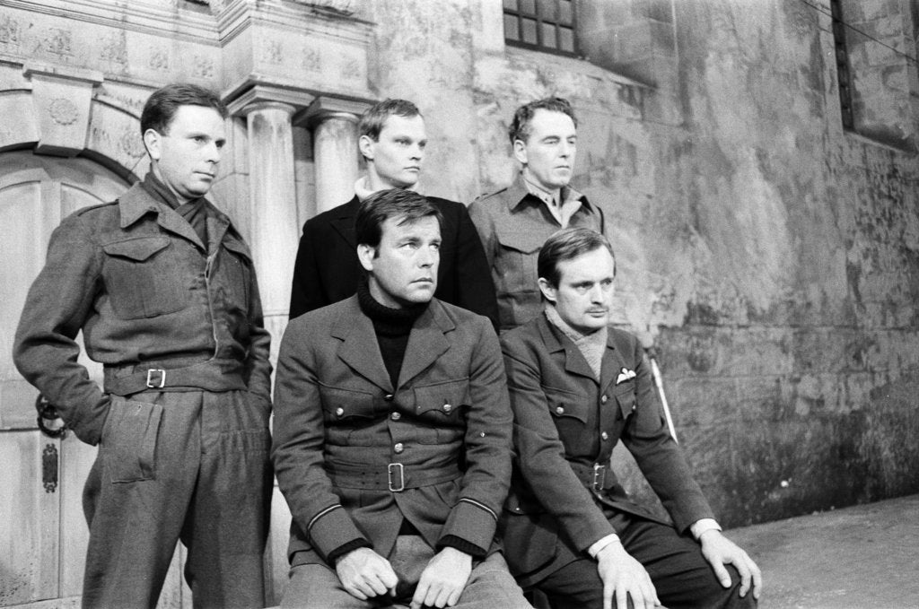 Detail of BBC programme, Colditz, 1972 by Tom King