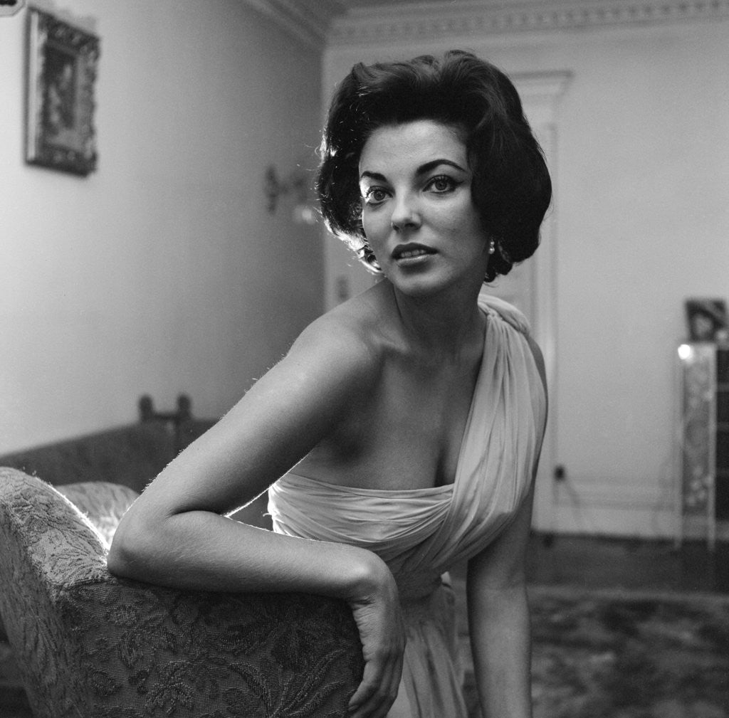 Detail of Joan Collins by Eric Harlow