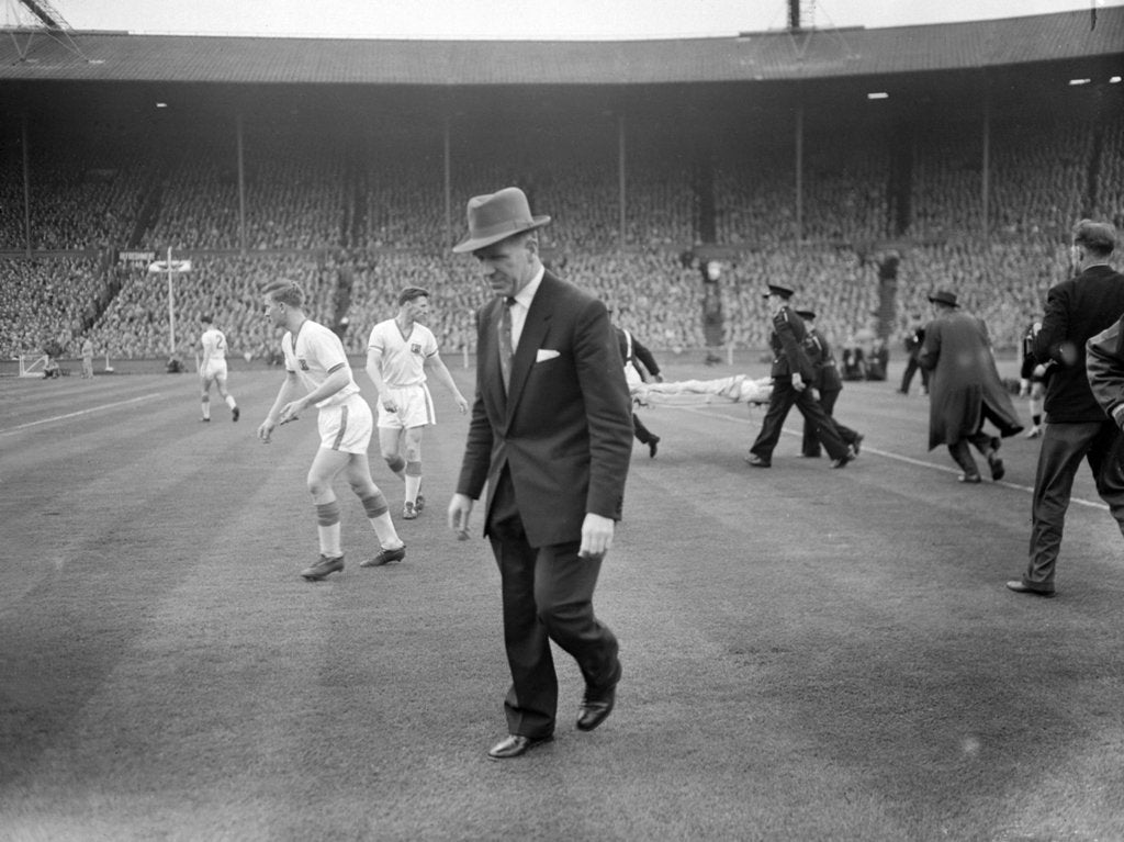 Detail of FA Cup Final 1957 by Ley Charman