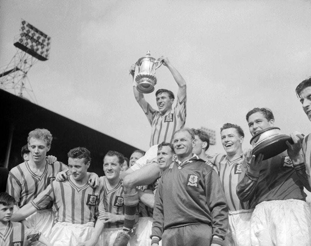 Detail of FA Cup Final 1957 by Ley Charman