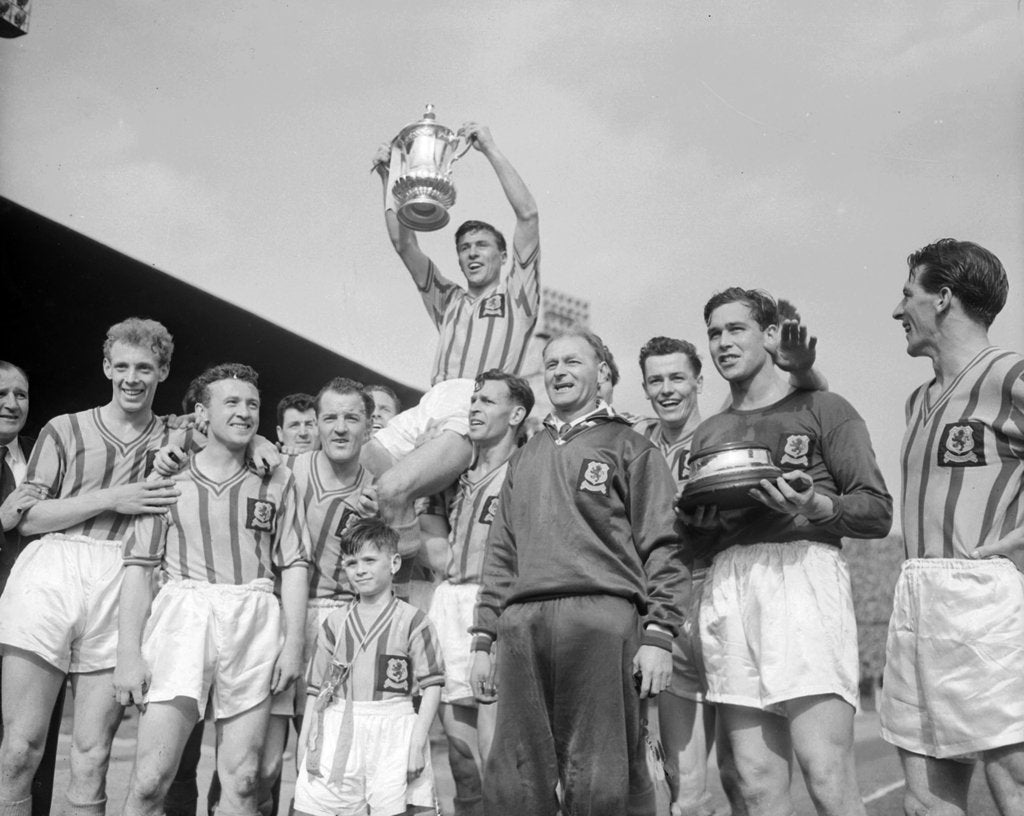 Detail of FA Cup Final 1957 by Ley Charman