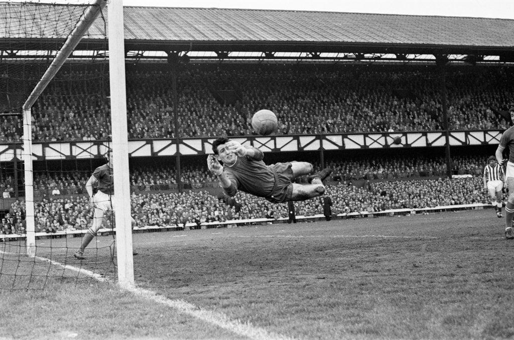 Detail of Sunderland 0 v Chelsea, 1 Old League Division Two match by Palmer