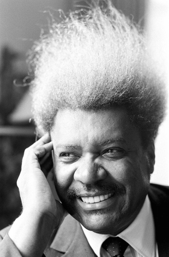 Detail of Don King by Nigel Wright