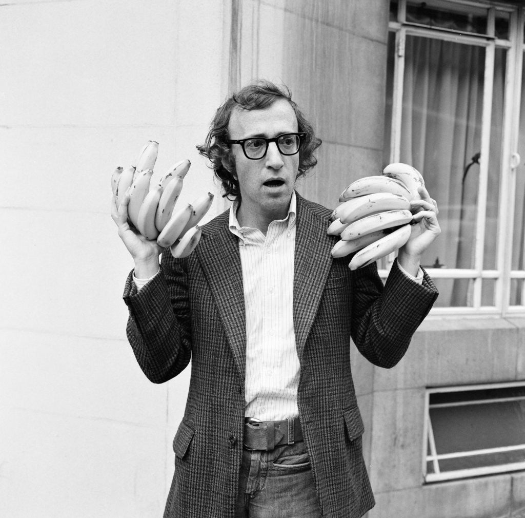 Detail of Woody Allen by Maurice Kaye