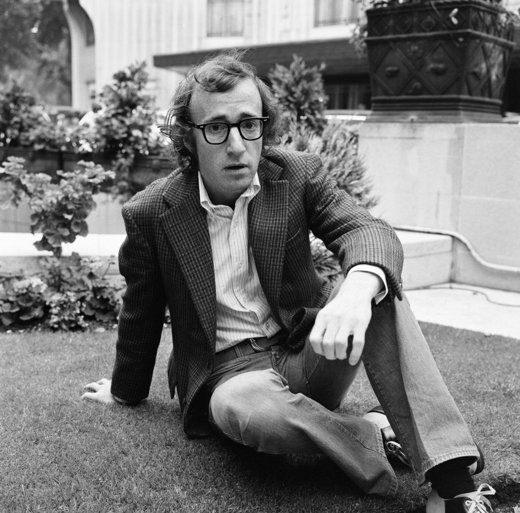 Detail of Woody Allen by Maurice Kaye