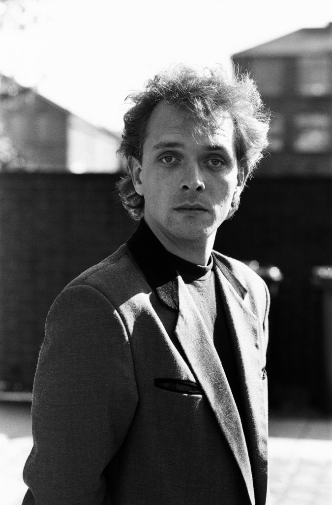 Detail of Rik Mayall by John Varley