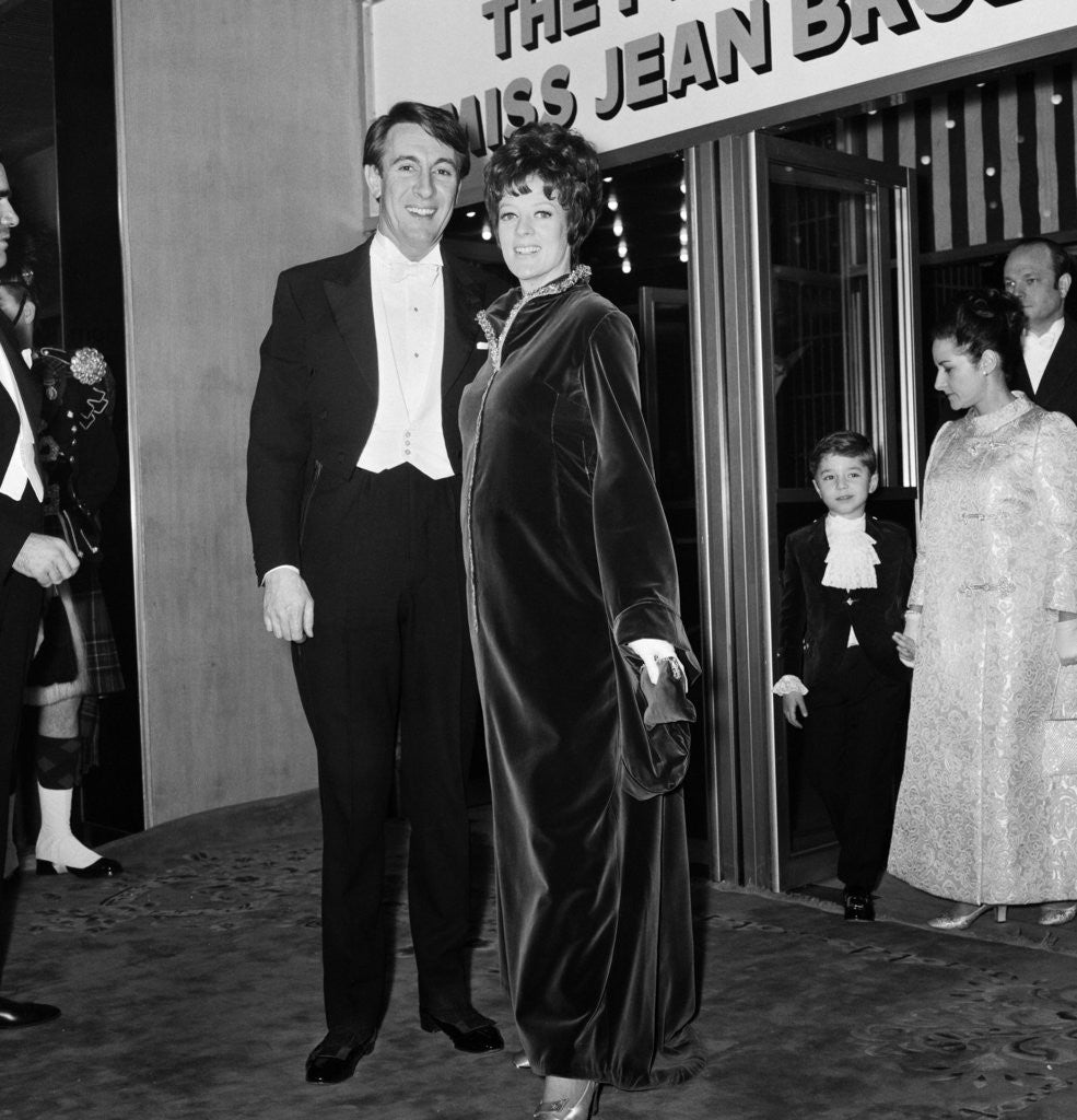 Detail of Maggie Smith by Charlie Ley