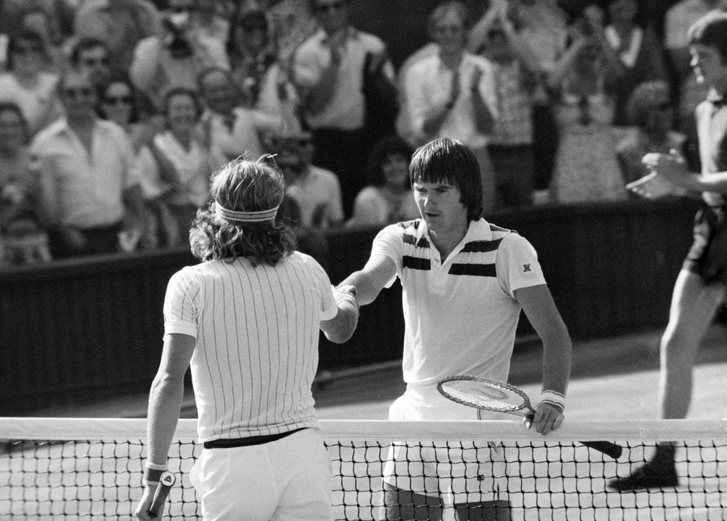 Detail of Wimbledon 1977 by Ron Hallett