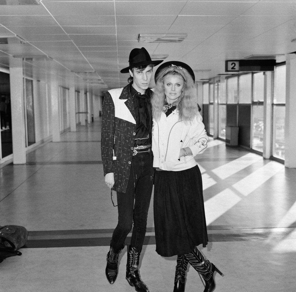 Detail of Britt Ekland by Victor Crawshaw