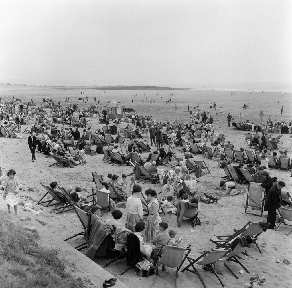 Detail of Porthcawl, Mid Glamorgan, 1958. by Geoffrey Day