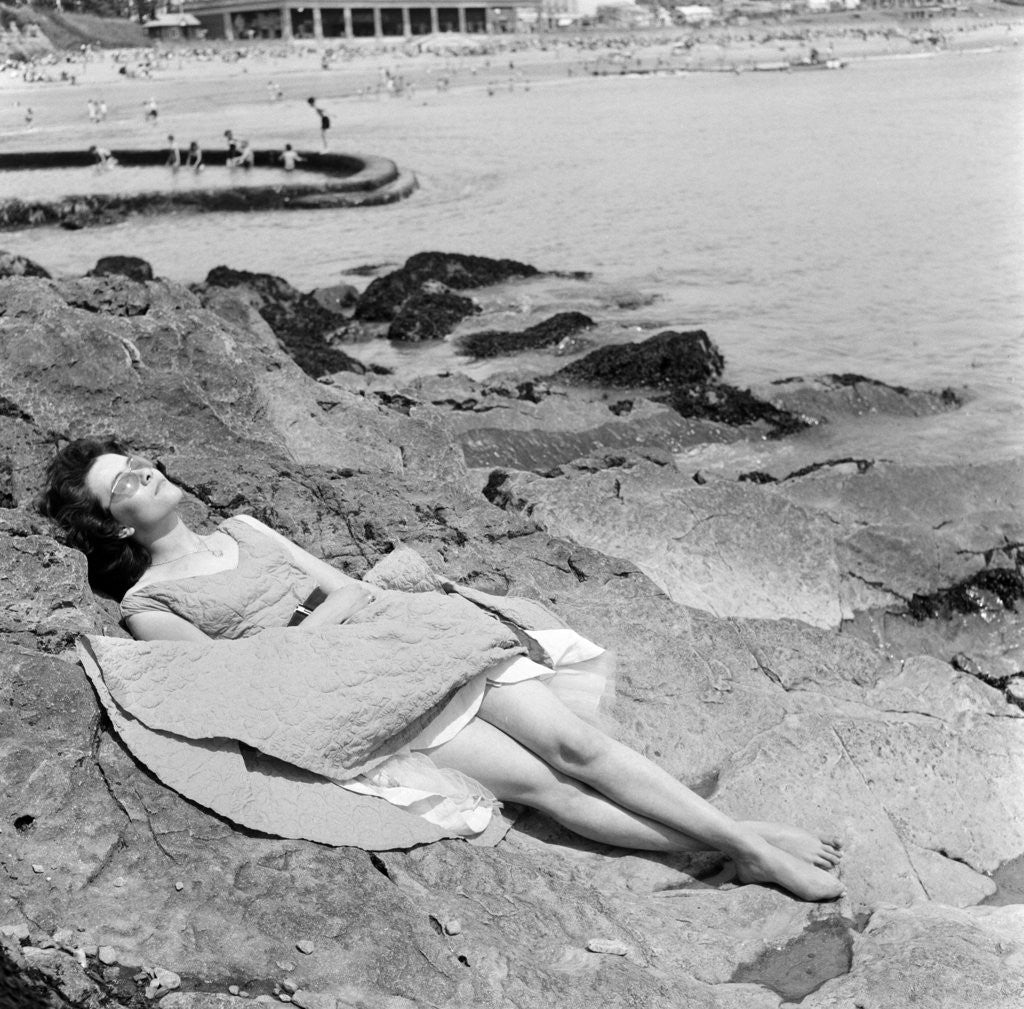 Detail of Porthcawl, Mid Glamorgan, 1958. by Geoffrey Day
