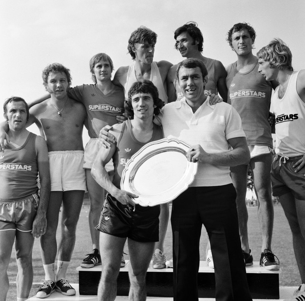 Detail of Superstars 1976 by Peter Cook