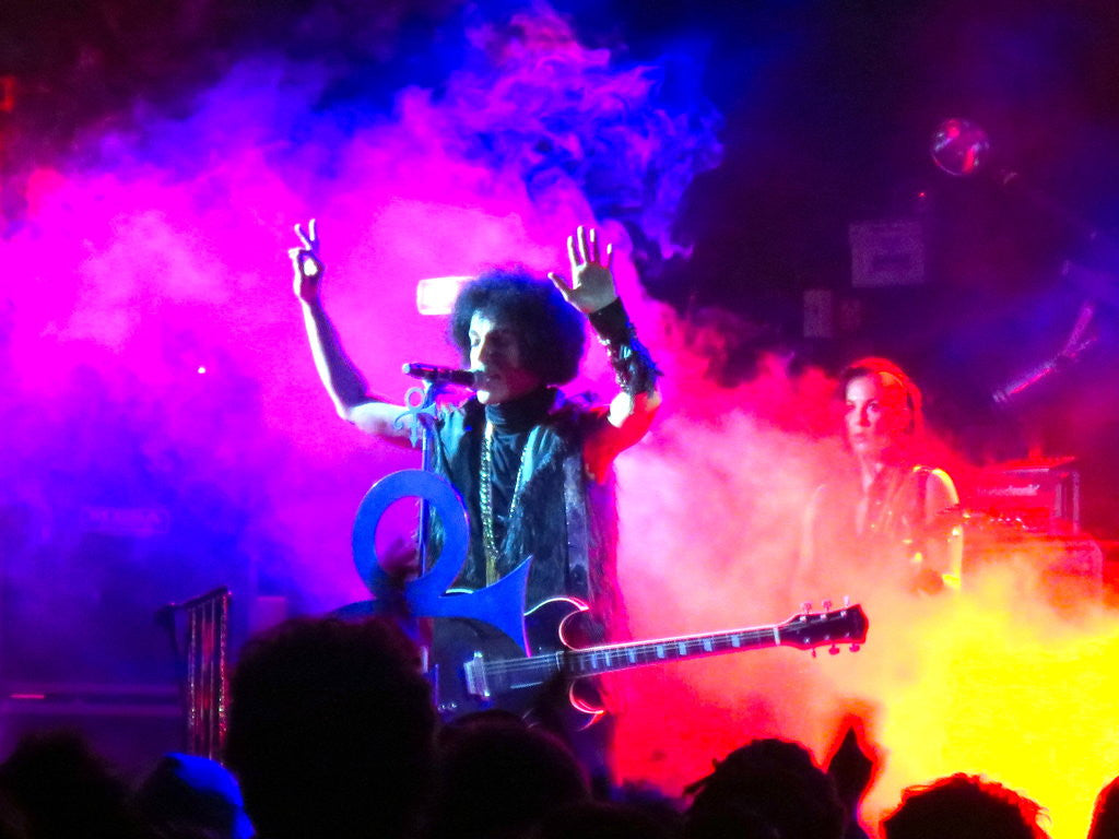 Detail of Prince in concert at The Electric Ballroom in Camden, London by Staff