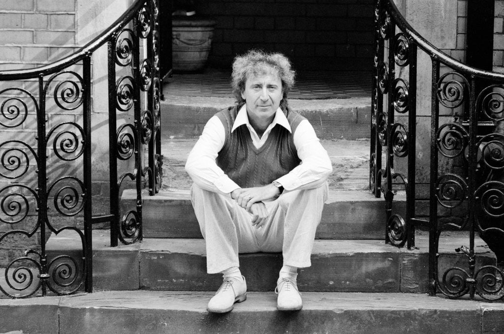 Detail of Gene Wilder by Mike Maloney