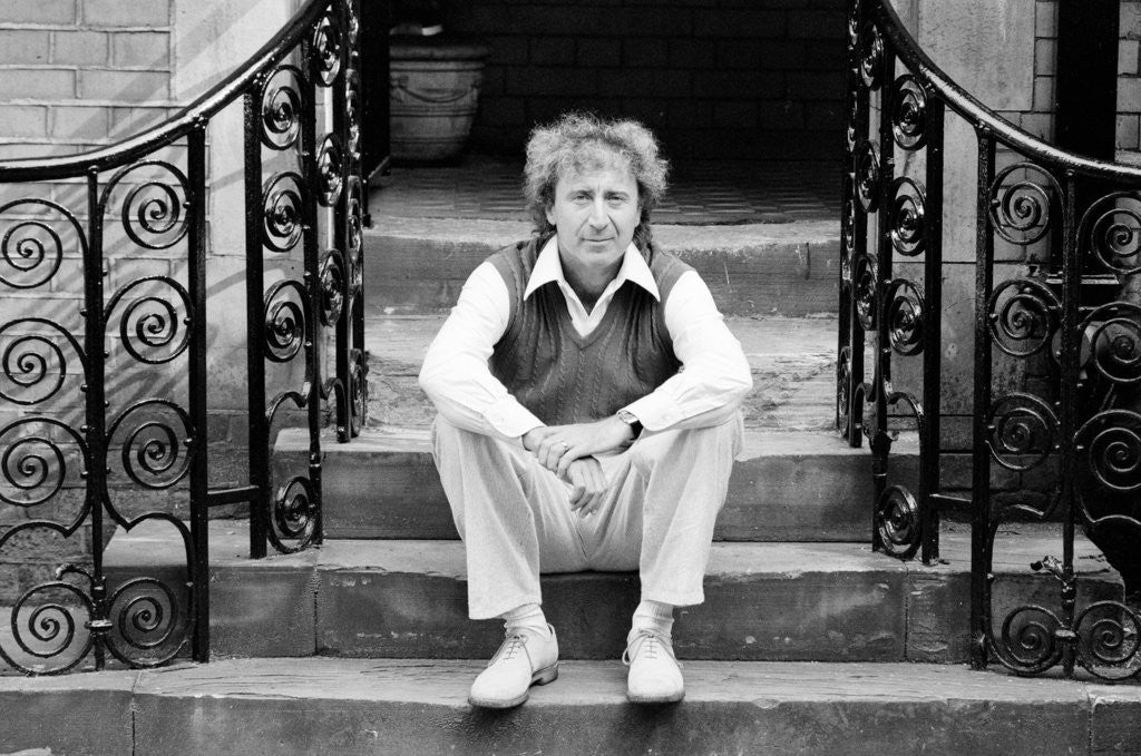 Detail of Gene Wilder by Mike Maloney