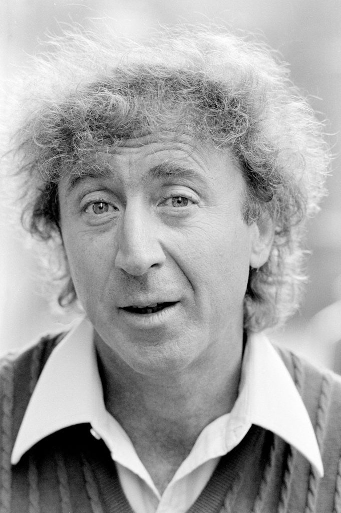 Detail of Gene Wilder by Mike Maloney