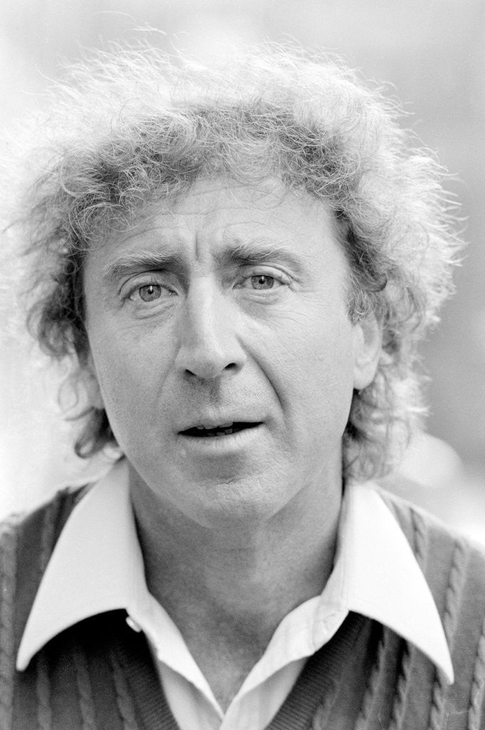 Detail of Gene Wilder by Mike Maloney