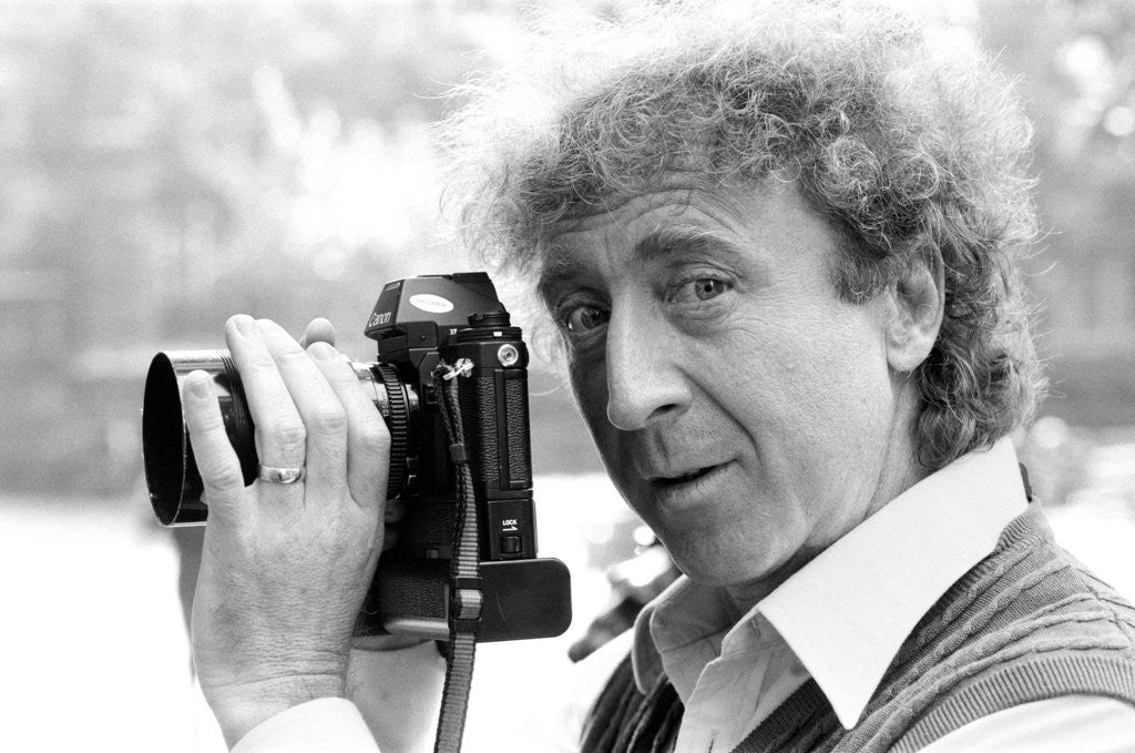 Detail of Gene Wilder by Mike Maloney