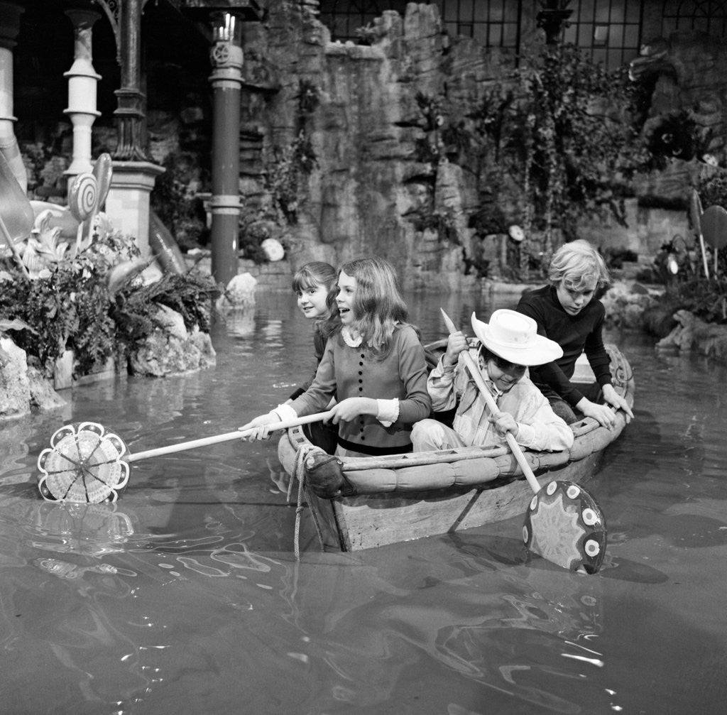 Detail of Willy Wonka & the Chocolate Factory by Arthur Sidey