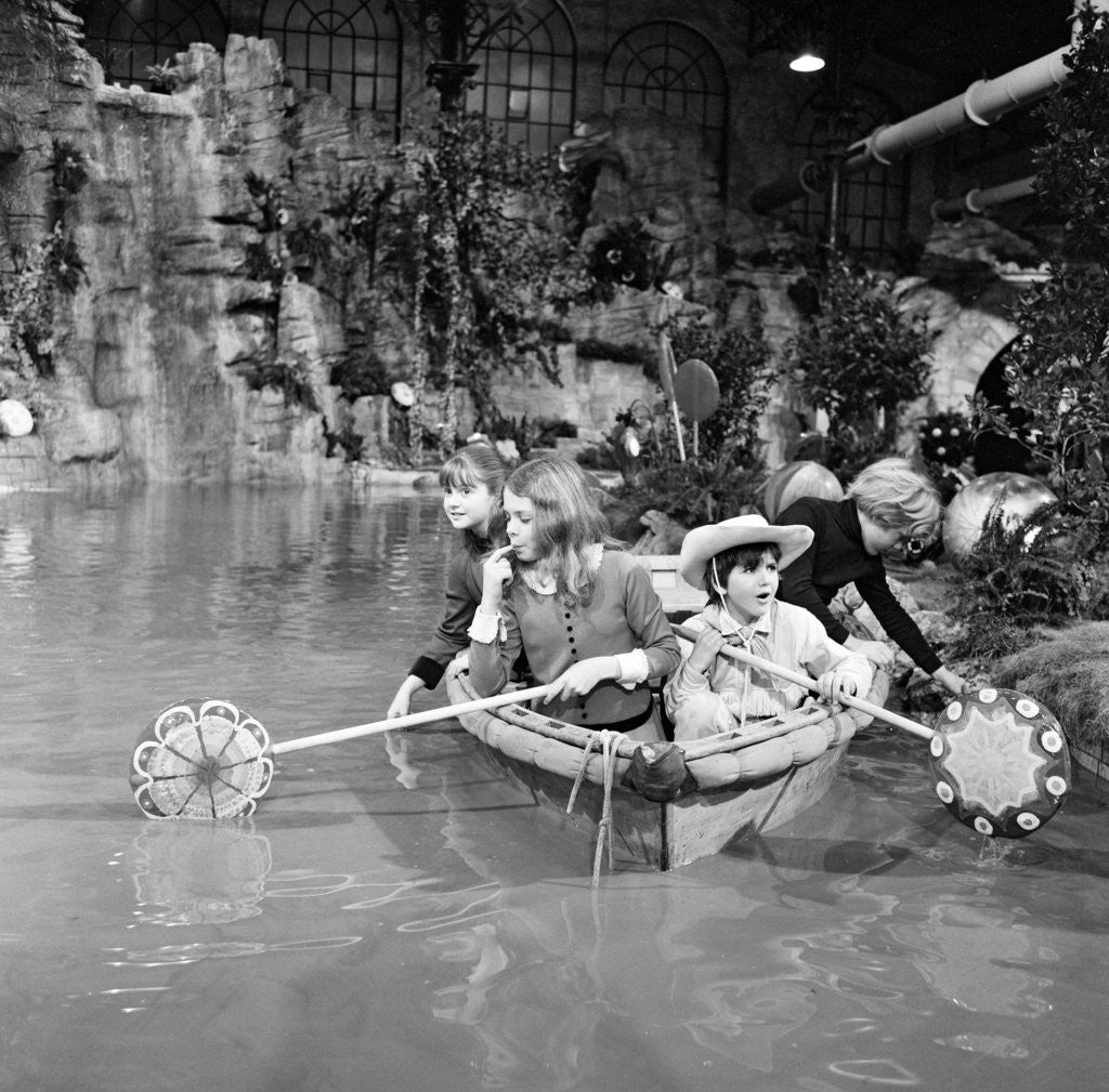 Detail of Willy Wonka & the Chocolate Factory by Arthur Sidey