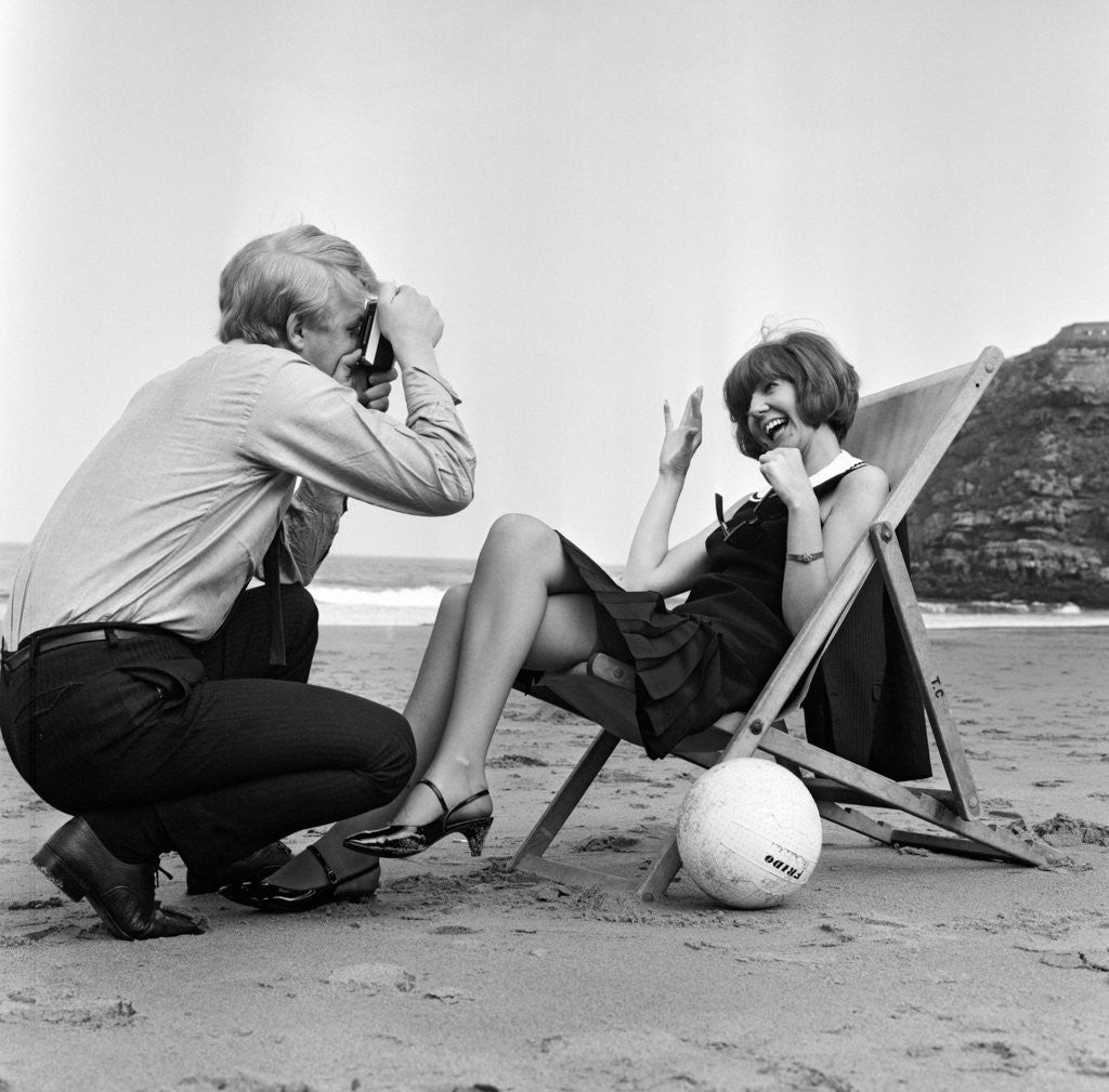 Detail of Cilla Black and Bobby Willis by Robert Young