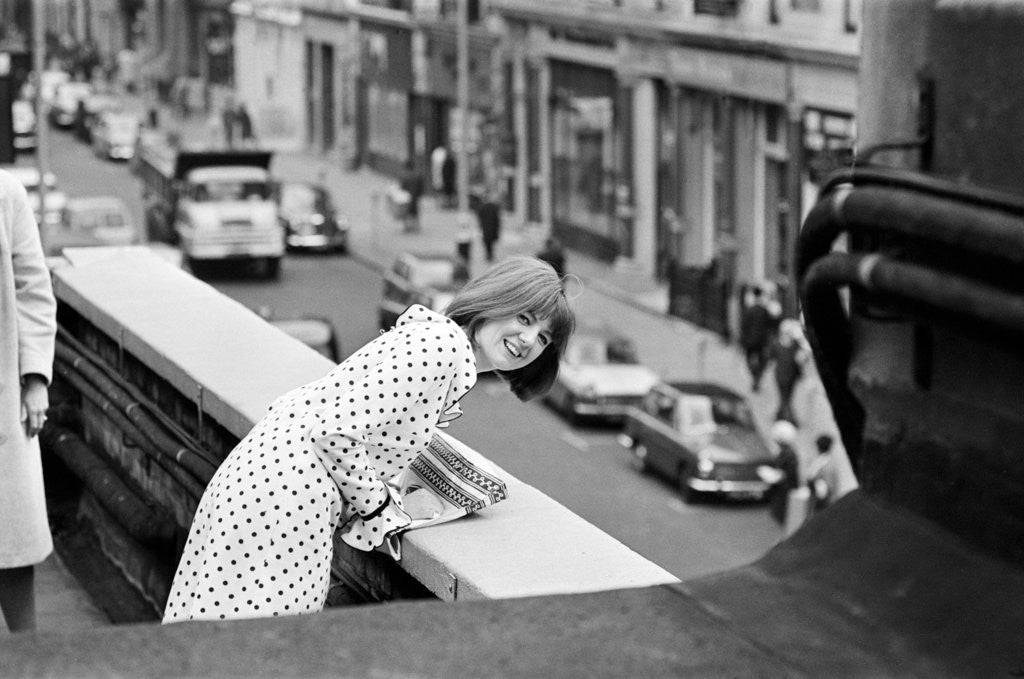 Detail of Cilla Black, 1964 by Ron Burton