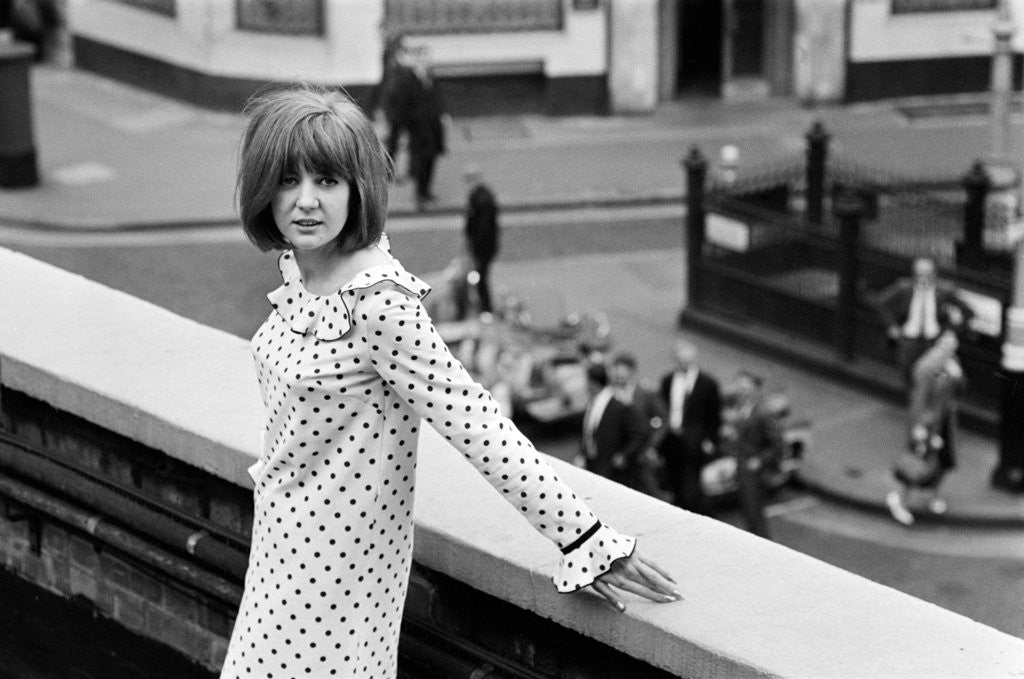 Detail of Cilla Black, 1964 by Ron Burton