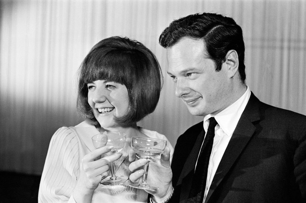 Detail of Cilla Black, 1964 by Tony Eyles