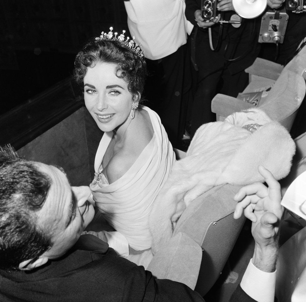 Detail of Elizabeth Taylor by Bob Hope