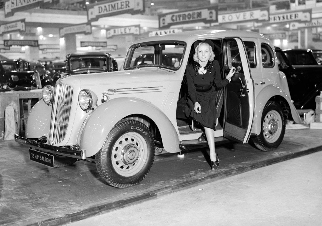 Detail of Earls Court Motor Show 1937 by Edward George Malindine