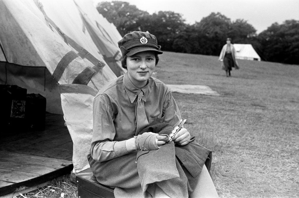 Detail of Women's Auxiliary Territorial Service Cowshot Manor by Bernard Alfieri