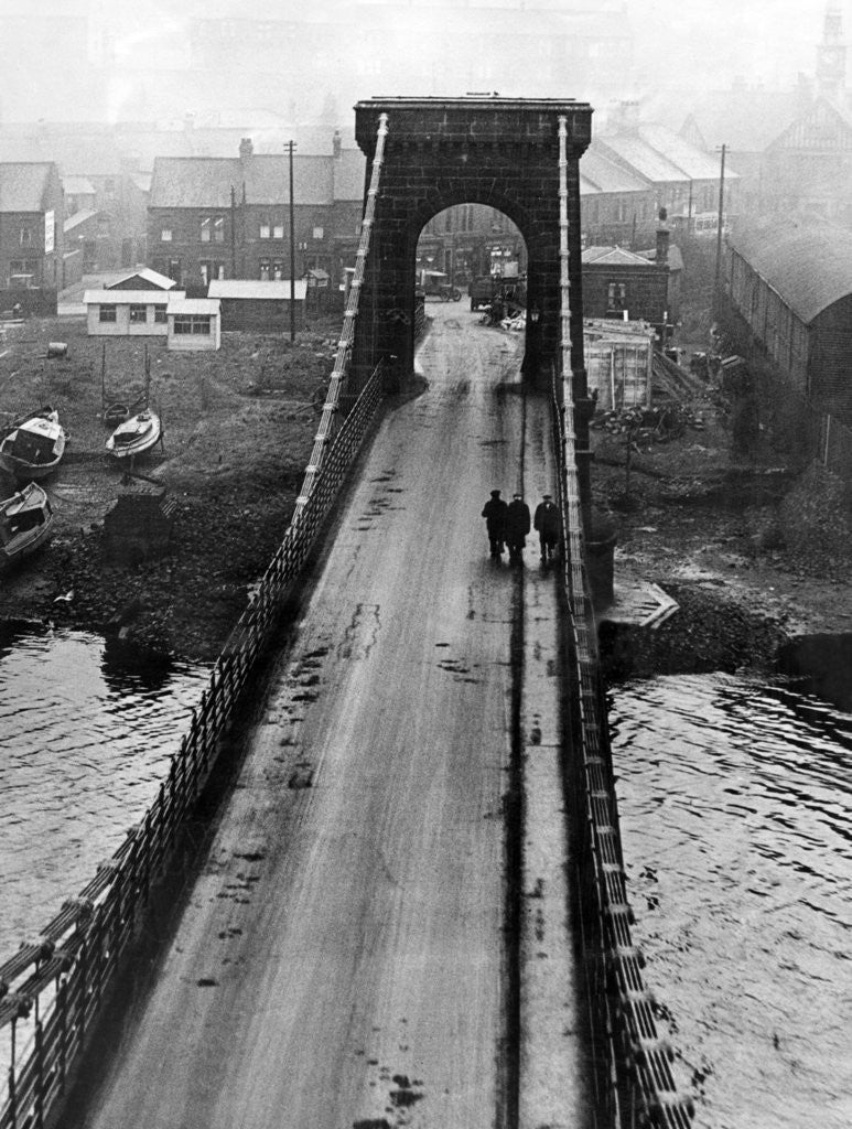 Detail of Scotswood Bridge, 1930 by Staff