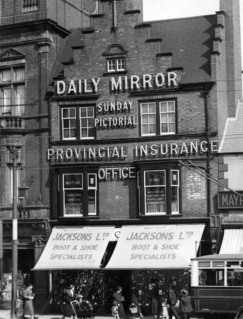 Detail of Darlington, 1937 by Staff