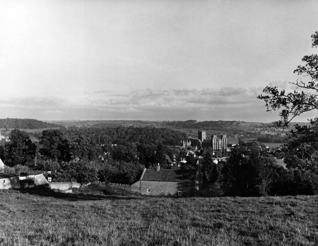 Detail of Wells Cathedral by Staff