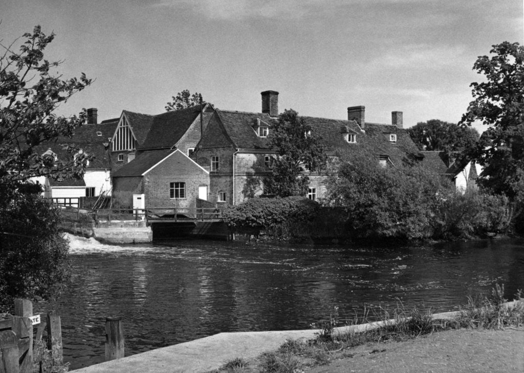 Detail of Suffolk county scene by Staff