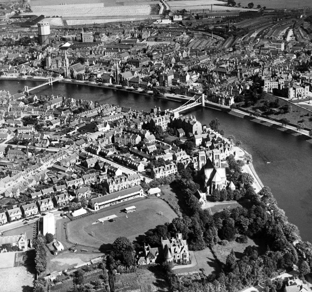 Detail of Inverness, Inverness-shire, 1932. by Staff