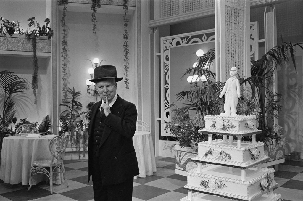 Detail of Charlie Chaplin 77th Birthday by Ron Burton