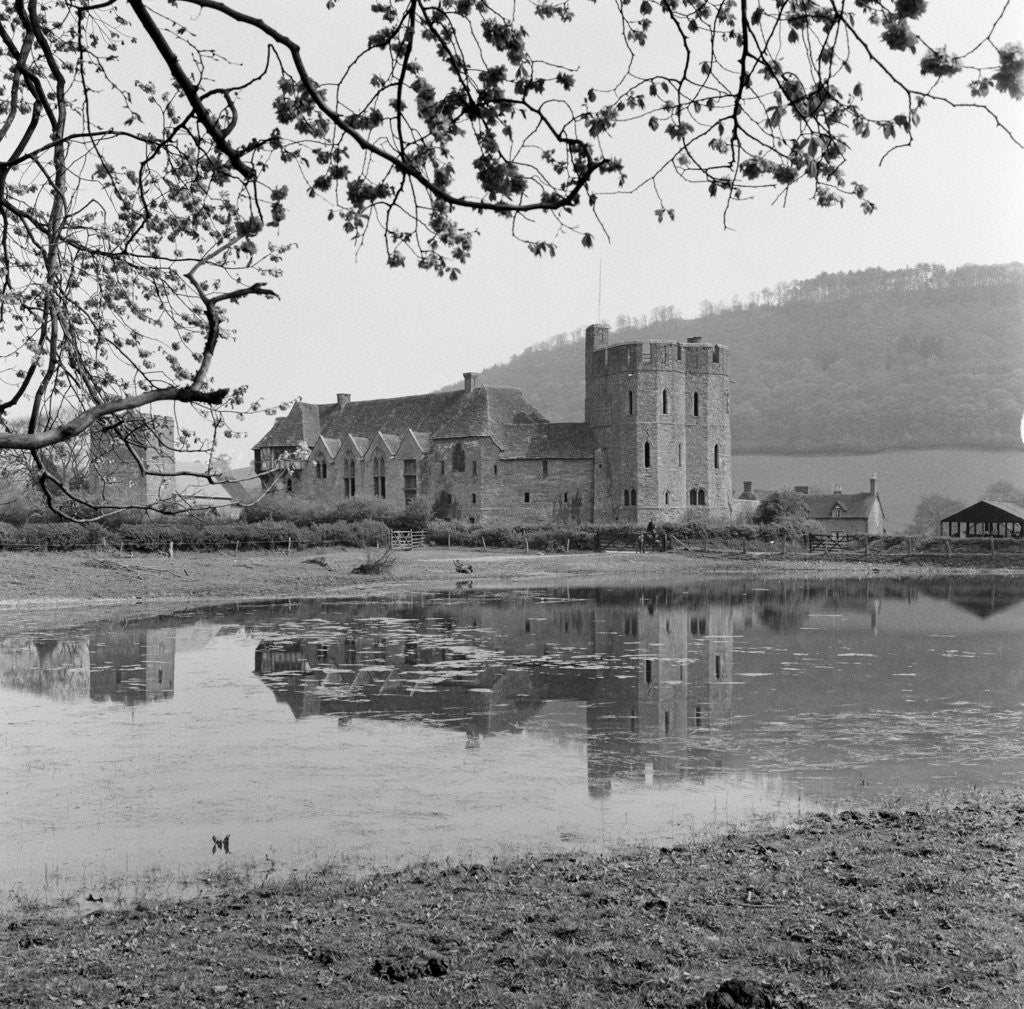 Detail of Stokesay Castle, Shropshire, 1961. by Terry Fincher