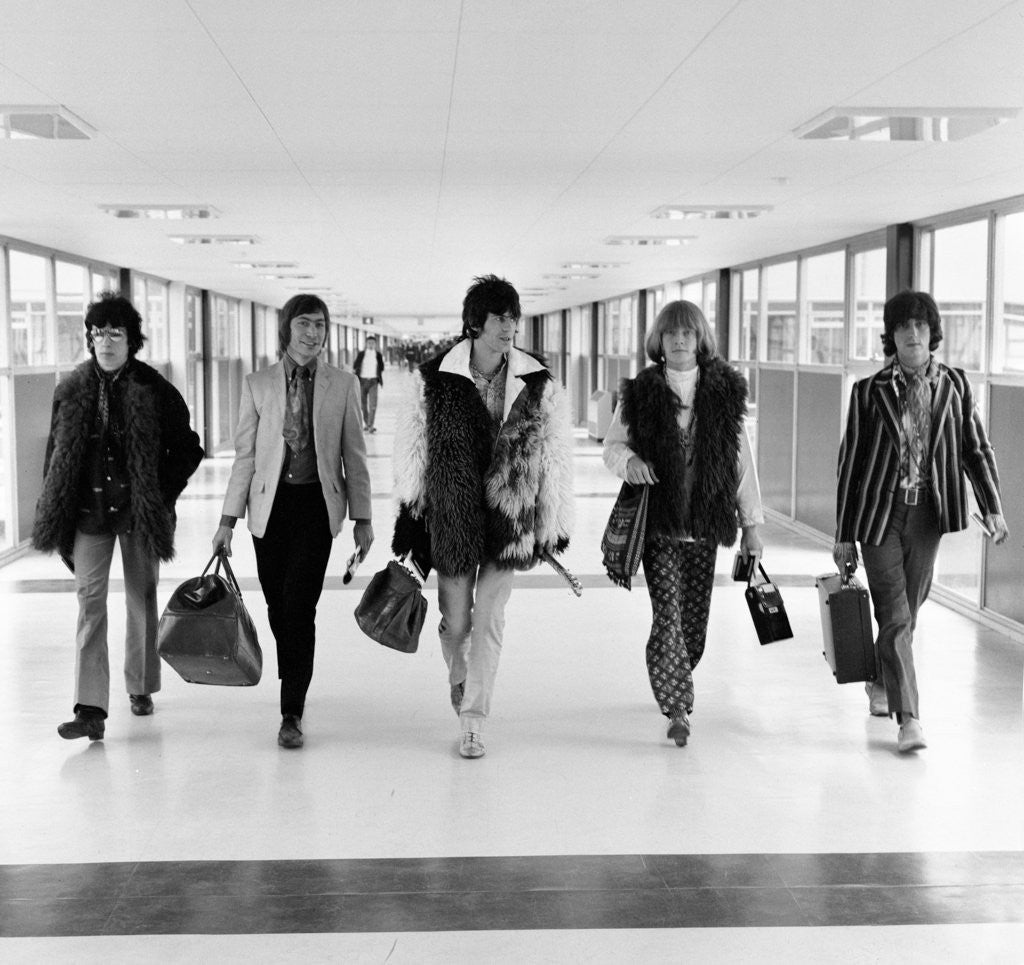 Detail of Rolling Stones 1967 by Dennis Stone