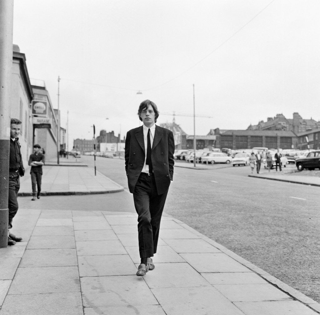 Detail of Rolling Stones 1964 by Charlie Owens