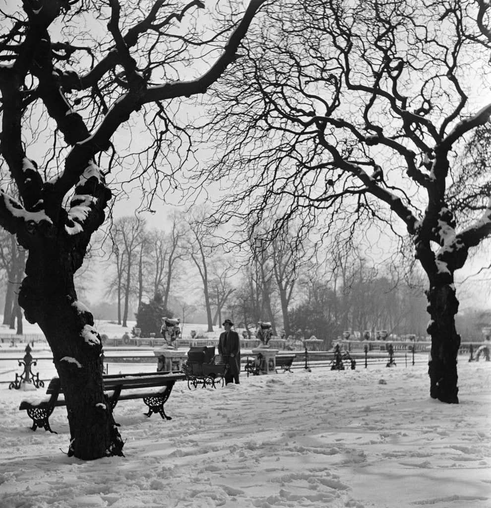 Detail of Hyde Park, circa 1953 by Staff