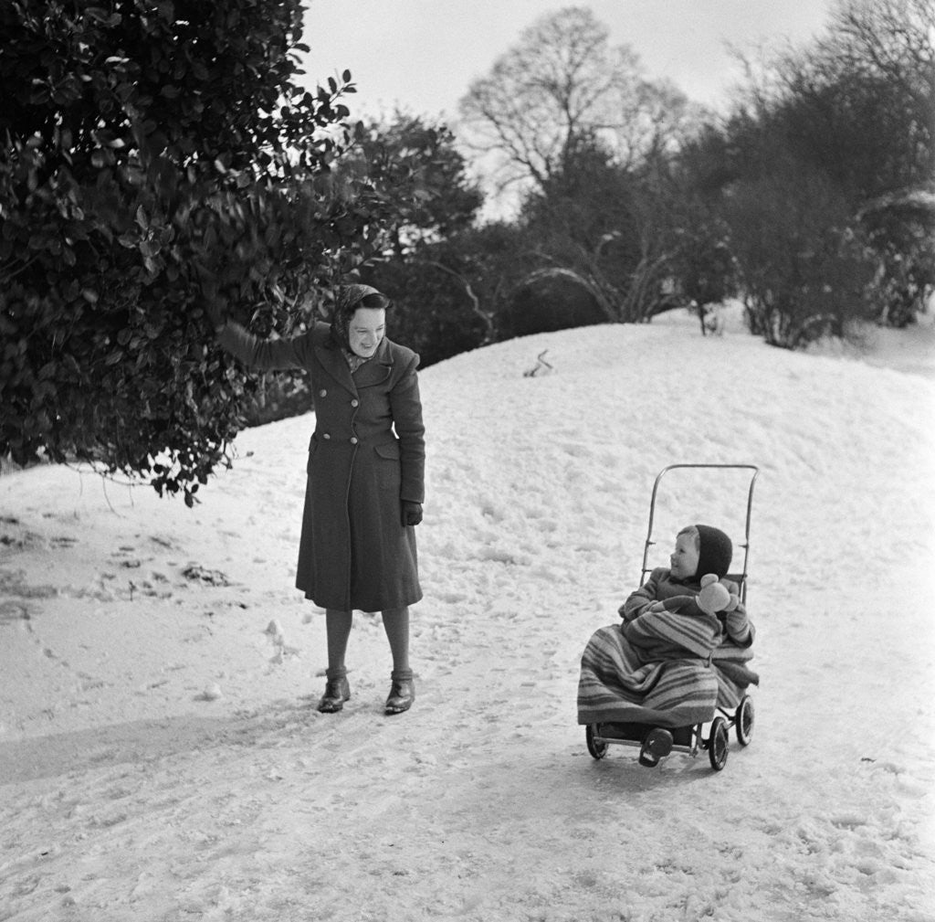 Detail of Hyde Park, circa 1953 by Staff