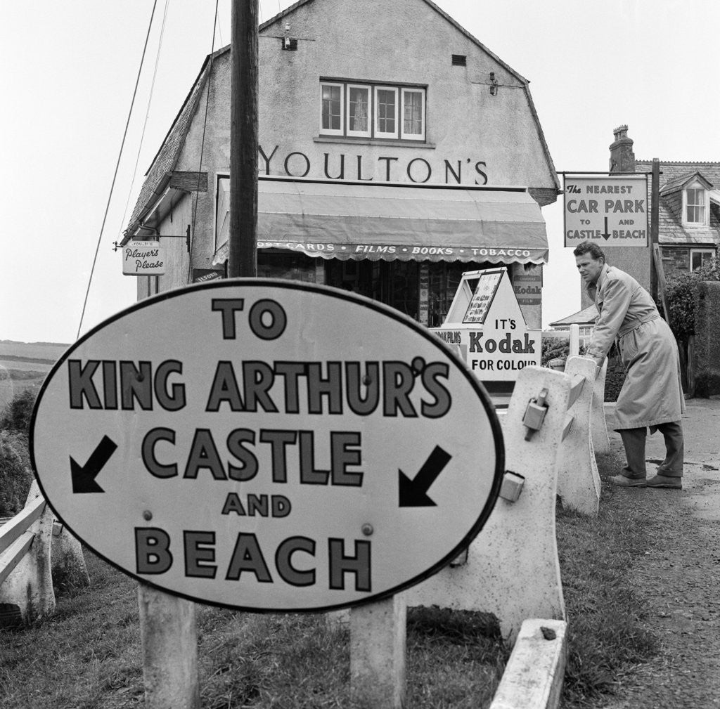 Detail of Tintagel 1961 by Terry Fincher